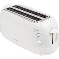 Igenix IG3020 4-Slice 1300W Toaster - White, White