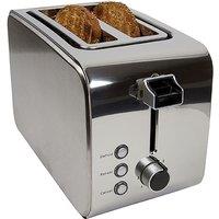 Igenix IG3202 2-Slice 850W Toaster - Stainless Steel, Silver