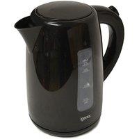 Igenix IG7250 1.7L Jug Kettle - Black, Black