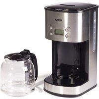 Igenix IG8250 1.5L Filter Coffee Maker - Stainless Steel, Silver
