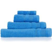 Allure Zero Twist Cotton Hand Towel - Blue