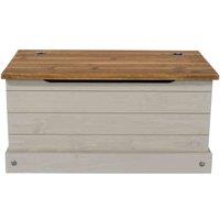 Core Products Halea Pine Storage Trunk - Grey, Grey