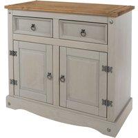 Core Products Halea Small Pine Sideboard - Grey, Grey