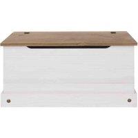 Core Products Halea Pine Storage Trunk - White, White