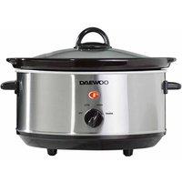 Daewoo 3.5L Slow Cooker Stainless Steel