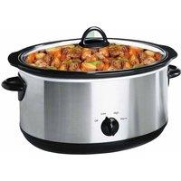 Daewoo 6.5L Slow Cooker Stainless Steel