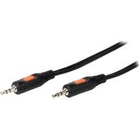 Vivanco Audio Cable - 3.5mm Jack - 1.5m, Black