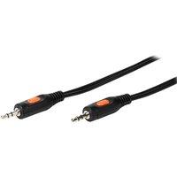 Vivanco Audio Extension Cable - 2.5m, Black