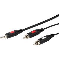 Vivanco Cable 3.5mm Jack to 2 x RCA - 1.5m