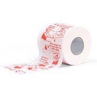 Thumbs Up Christmas Jokes Toilet Roll, White
