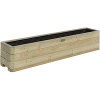 Rowlinson Marberry Patio Planter, Brown