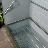 Trimetals Ramped Bike Store Floor, Silver