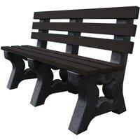 NBB Recycled Furniture NBB Recycled Multipurpose 3-Seater Bench - Black, Black