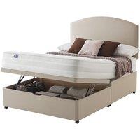 Silentnight Mirapocket 1200 Ottoman Non-Storage Divan Set Sandstone No Headboard -150cm