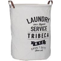 Premier Housewares Tribeca Laundry Bag, Brown