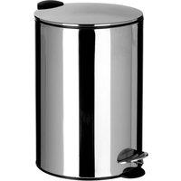 Premier Housewares 20L Pedal Bin - Stainless Steel, Silver