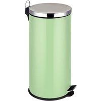Premier Housewares 30L Pedal Bin - Pale Green, Green