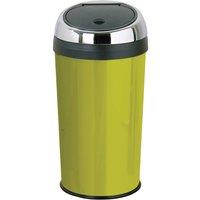 Premier Housewares 30L Touch Bin - Lime Green, Green