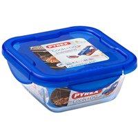 Pyrex Cook & Go Square Dish - 800ml, Blue