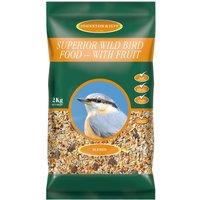 Johnston & Jeff Superior Wild Bird Food with Fruit - 2kg