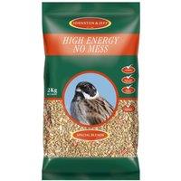 Johnston & Jeff High Energy No Mess Bird Seed - 2kg