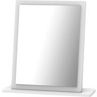 Ready Assembled Indices Small Mirror - White, White