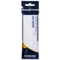 Korbond Care & Repair Hook & Loop Stick on - White