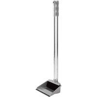 Addis Long Handle Dustpan, Silver