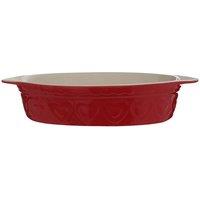 Premier Housewares Sweet Heart 1.4L Baking Dish - Red