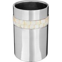 Premier Housewares Mother of Pearl Wine Cooler - Stainless Steel, Silver