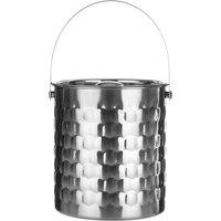 Premier Housewares Honey Bee Ice Bucket - Stainless Steel, Silver