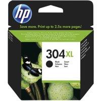 HP 304XL Black Ink Cartridge, Black