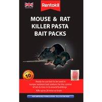 Rentokil Pasta Bait Mouse & Rat Killer - 10 pack