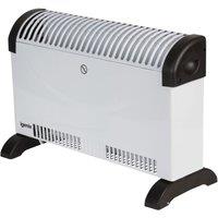 Igenix 2kW Convector Heater with Thermostat and Timer, White
