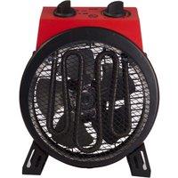 Igenix 3kW Drum Fan Heater - Red