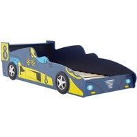 Premier Housewares Kids Car Bed - Blue, Blue