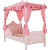 Premier Housewares Kids Princess 4 Poster Bed - Pink, Pink