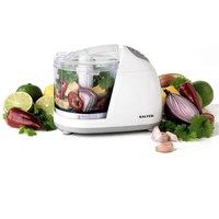 Salter EK2182 Mini Kitchen Electric Chopper - White, White