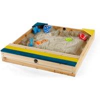 Plum Store-It Wooden Sand Pit, Brown
