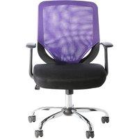 Alphason Atlanta Mesh Office Chair - Purple