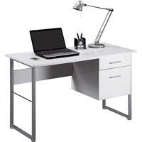 Alphason Cabrini Desk - White, White