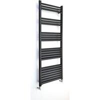Towelrads Accuro Korle Champagne 1800mm x 300mm Aluminium T/Warmer - Black