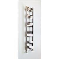 Towelrads Accuro Korle Champagne 1600mm x 300mm Aluminium Towel Warmer - Brushed Aluminium