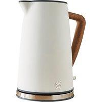 Swan SK14610WHTN Nordic 1.7L Cordless Jug Kettle - White, White