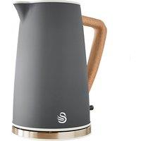 Swan SK14610GRYN Nordic Cordless 1.7L Kettle - Grey, Grey