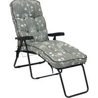Glendale Deluxe Lounger - Grey, Grey