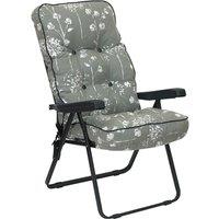 Glendale Deluxe Recliner - Grey, Grey