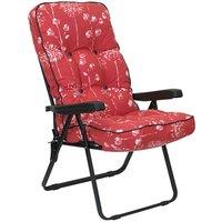 Glendale Deluxe Recliner - Rouge, Red