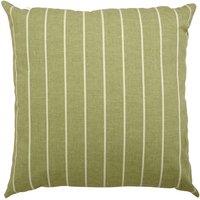 Glendale Scatter Cushion 12inch - Green Stripe, Green
