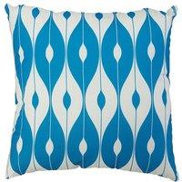 Glendale Scatter Cushion 18inch - Light Blue Pattern, Blue